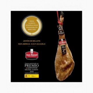 JAMÓN DE BELLOTA IBÉRICO JUAN MANUEL PIEZA ENTERA