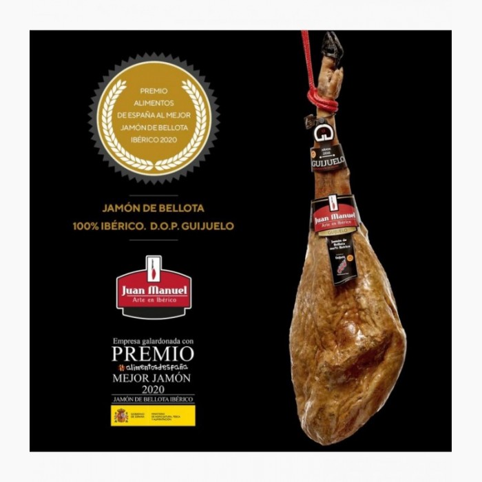 JAMÓN DE BELLOTA IBÉRICO JUAN MANUEL PIEZA ENTERA